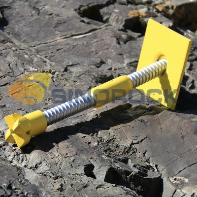 China DTH Drilling SINOROCK ISO Certified SDA Anchoring Rock Bolt System t30 self drilling anchor bar for sale