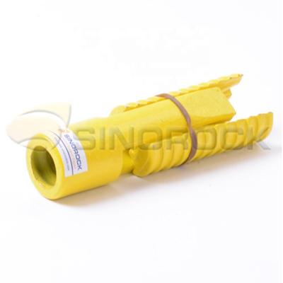 China Construction Sinorock Double Expansion Shell Hollow Anchors With Wire Bar for sale