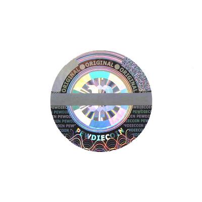 China Security Laser Hologram Hologram Sticker Anti-Tampering Label Custom for sale