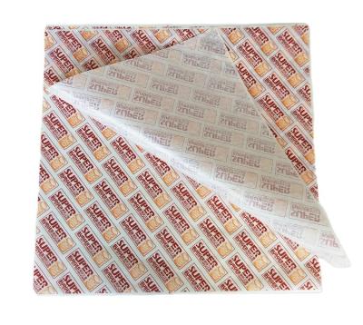 China Custom Logo Greaseproof Printed Greaseproof Oil Wax Food Wrapping Paper for sale