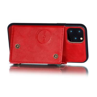 China In 2021 the latest high-end business case shockproof leather cell phone case with stand with card suitable for iPhone13 for13pro for sale