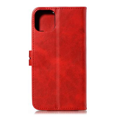 China 2021 Anti-drop High-end Fashion Business Leather Phone Case With Holder Can Insert Card For iPhone 12pro Max iPhone12pro for sale