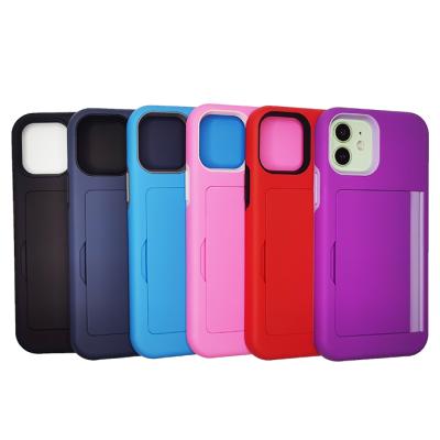 China Wholesale Affordable Shockproof High-end Business Bracket Card Phone Case Shockproof Phone Case for iPhone13 for iPhone13pro for iPhone12 for sale