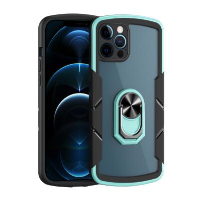 China black tpu+acrylic Anti-drop two-in-one anti-drop cell phone case with support for iphone 12 xr iphone12 iphone11 pro cell phone Ca for sale