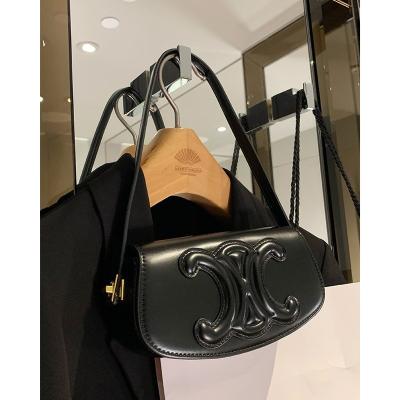 China Solid Color Small Square Bag Shoulder Handbag Crossbody Underarm Bag for sale