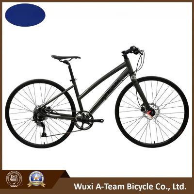 China 700c*490/520/550/590/620 Fitness Bikes with Aluminum Alloy Frame and Shimano Alivo 9 Speed for sale