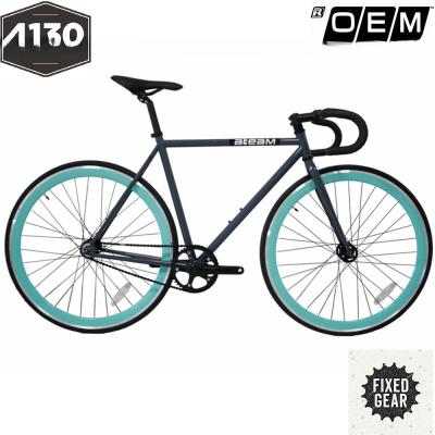 Chine 130*18.5*77 Vélo à engrenages fixes 4130 Cadre en acier Vélos à vitesse unique aux couleurs personnalisées à vendre