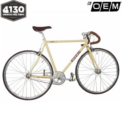 Chine 19.000kg Paquet Poids brut 700c Vélo rétro fixé Ec 4130 en acier chromoly à engrenage fixe à vendre