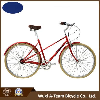 China 2017 Chromoly Lady City Bike CTB19 Folded Unfolded for Easy Storage and Transport for sale