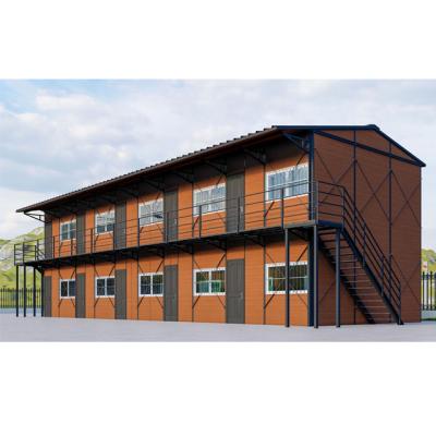 China Modern Light Steel Frame Building Low Cost Prefab House Light Steel Structure for sale