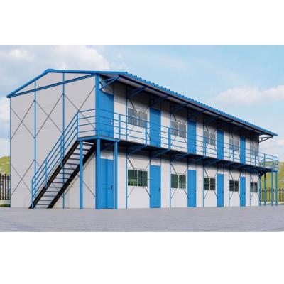 China Modern House Designs Prefab Steel Structure Apartment Warehouse Building Prefab Construction for sale