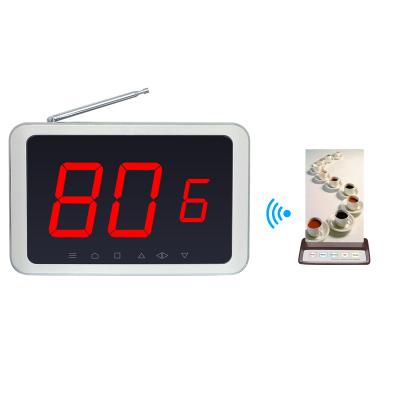 China Restaurant table waiter calling system hotel service wireless ring the bell 1600 for sale