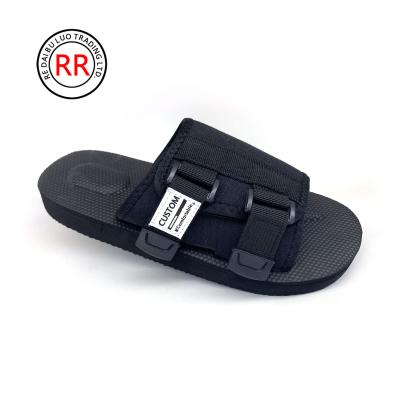 China HIGH QUALITY costumised black toe Anti-odor buckle custom sandal men stylish men mold sandal thick sole for sale