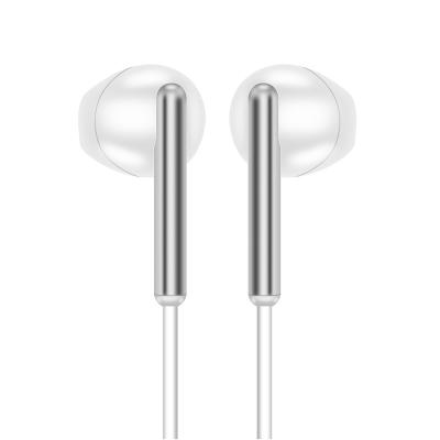 China Ear Hook Support OEM Customize Touch Button Earphone Wired Headset Earbuds With 3.5mm Jack for sale