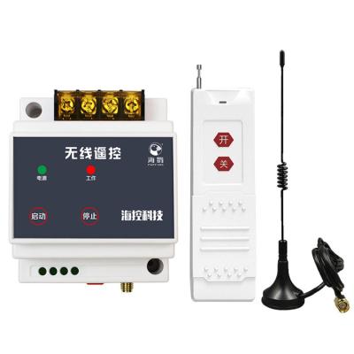 China The signal can penetrate the wall to switch 2020 220V high quality remote control switch HK-Y1-220S 72*95*58mm AC85V-285V manual/remote control for sale