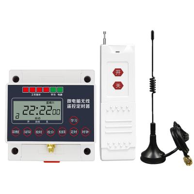 China 220V Intelligent Two-phase Timing Control Remote Control Timing Water Pump Switch Controller Strong Anti-interference Ability and Long Distance for sale