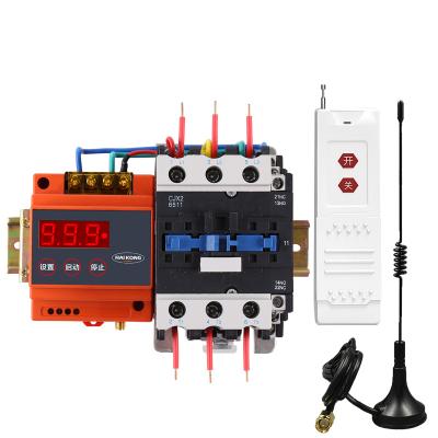 China Signal can penetrating wall switch / time switch HK-Y1-380X AC380V 15KW manual switchable version top sale / remote control remote control / countdown 1-999 s/m for sale