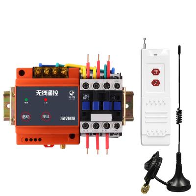 China The signal can penetrate the wall to switch the latest design remote control switch HK-Y1-380S AC380V 4KW manual / remote control for sale