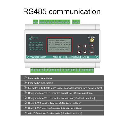 China Wireless remote control I/O module collection wireless remote control I/O collection signal alarm switch water tower fog cannon 159*116*55mm for sale