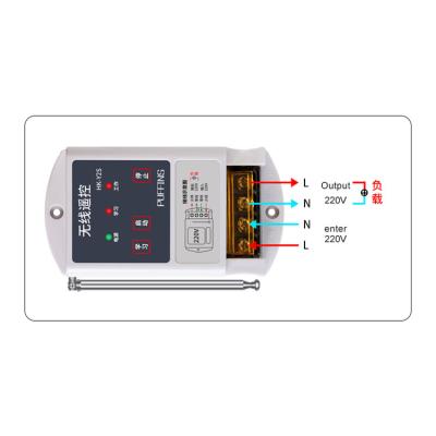 China The signal can penetrate the wall switch New Product Smart Home Remote control switch HK-YS10S 57*108mm DC12V Manual / remote control for sale