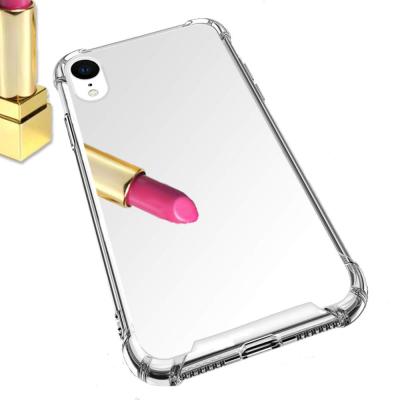 China Anti Swipe 2019 Hot New Fashion Women Makeup Cover Mirror Phone Case For Iphone Xr X Xs Max for sale