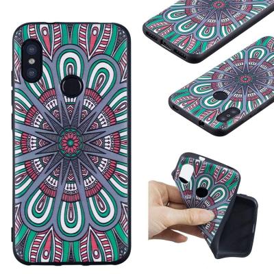 China Hot New Products HOCAYU Anti Kick Matte Tpu Cover For Xiaomi Phone, Relief Case Fit For Xiaomi MI A2 Anti-drop for sale