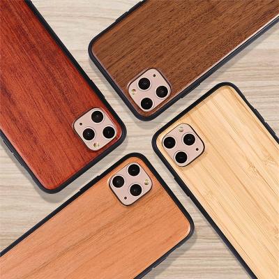 China Anti Knock For Iphone 12 Mini Pro Max Wood Phone Case , HOCAYU Bamboo Wood Case For iPhone 11 pro xs xs X Max Cover Fundas Para Celulares for sale