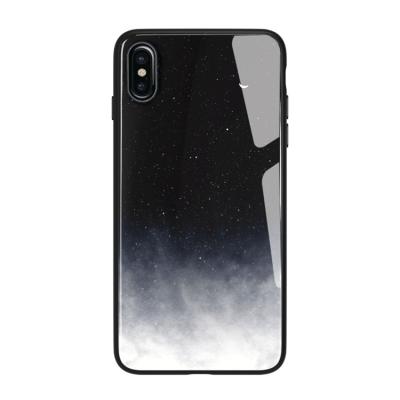 China 2019 Hot Selling Anti Knock Glass Phone Case For Iphone X Xs Max Xr , For Iphone Luxury Case for sale