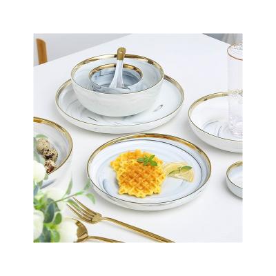 China Sustainable China Hot Sale Crockery Dinnerware Sets Modern Dinnerware Set Dinnerware Sets for sale