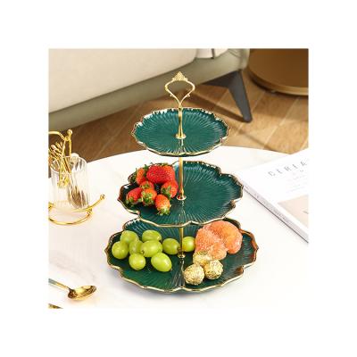 China Sustainable Reliable And Cheap Ceramic Plate Leaf Shape Fruit Plate Ceramic Ceramic Plate for sale