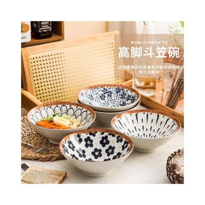 China Vintage Factory Sale New Products Soup Bowl Ceramic Ceramic Rice Bowls Porcelain Bowl for sale