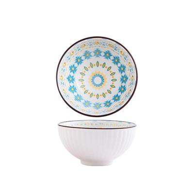 China Vintage High Quality Wholesale Ceramic Snack Bowl With Ceramic Bowls And Plates Porcelain Bowl for sale