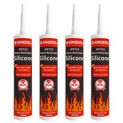 China Elastic LMN Silicone Sealant Flexible Decorators Caulk Tack Free for sale