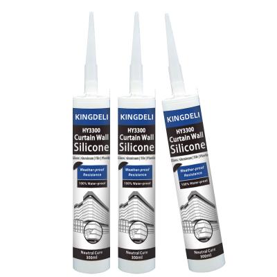 China Bulk Non Toxic Silver Waterproof Silicone Caulk For Aquarium Glass for sale