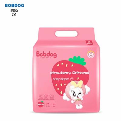 China BOBDOG Competitive Price Printed High Quality Manufacturer From China Disposable Baby Diaper Producers for sale