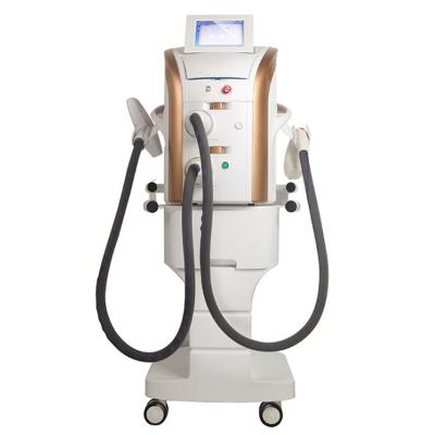 China Pigment Removal IPL + ND Yag Laser Hair Removal Skin Rejuvenation And Tattoo Removal Machine for sale