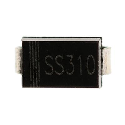 China 3A SS32 - SS320 Schottky Barrier Rectifier , Fast Schottky Diode For Metallurgically Bonded Construction for sale