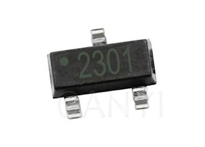 China SI2301 MOSFETs FETs SOT-23 MOS High Power Transistor 2.5A 20V A1SHB P Channel Enhancement Mode for sale