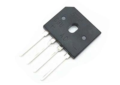 China passivierte hohes gegenwärtiges Glas Brückengleichrichter 4A 800V GBU-4P GBU4A Brückengleichrichterdiode mit 3 Phasen zu verkaufen