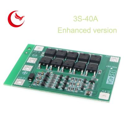 China 3S-40A 18650 18uA BMS Printed Circuit Board Assembly for sale