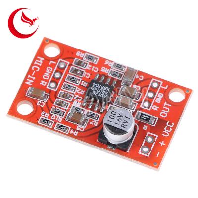 China Mikrofon-Vorverstärker-Brett-Mic Preamp StereodC 3.7V-15V 12V des Vorverstärker-Brett-AD828 dynamisches zu verkaufen