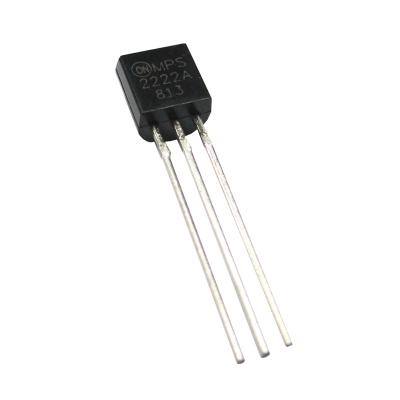 China TO-92 600mA 625mW NPN Mosfet Power Transistor MPS2222A MPS2222 2222A for sale