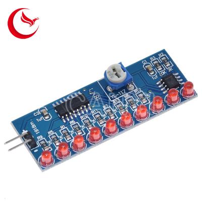 China NE555+CD4017 Running LED Flow LED Light Electronic Production Suite DIY Kit for sale