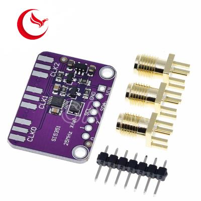 China CJMCU-5351 Si5351A I2C Clock Generator Breakout Board 8KHz-160MHz for sale