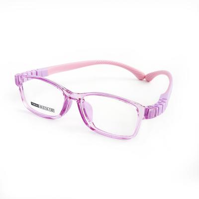 China 2021 New Design Lightweight Silicone Prescription Optical Glasses Frames For Kids for sale