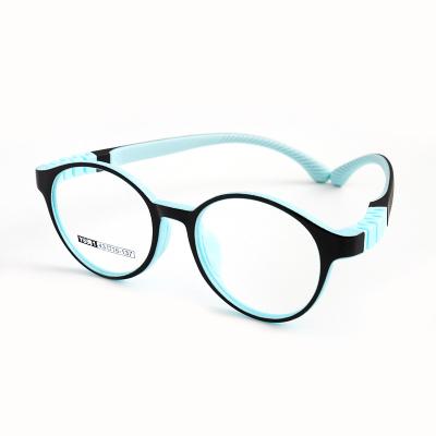 China Light Hot Sale Detachable Temples Kids Glass Children Shape Optical Glasses Frames for sale