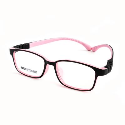 China Lightweight High Quality Unbreakable Eyeglass Big Kids Optical Frame For Girls Boys for sale