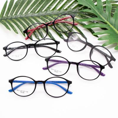 China Light Fashion Brand TR 90 Stock Custom Optical Glasses Eyeglasses Frames for sale