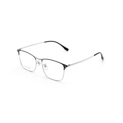 China 2021 New Design High Quality Light Weight Mens Titanium Monocle Eyeglasses Frames for sale