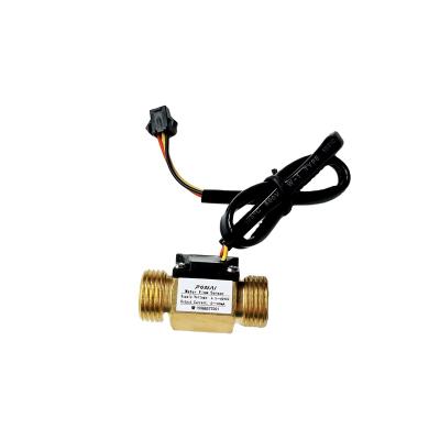 China New G1/2double brass best-selling brass outer thread water flow measurement micro liquid sensor for sale